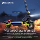 isinwheel D2 Black Prémium Elektromos Roller – 48v, 15.6Ah, 1000W, 55 km