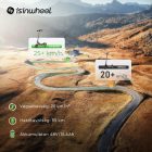 isinwheel D2 Black Prémium Elektromos Roller – 48v, 15.6Ah, 1000W, 55 km