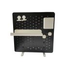Techsend Pegboard Set Lyukacsos tábla íróasztal rendszerező (2 db, 37x37 cm, csíptethető)