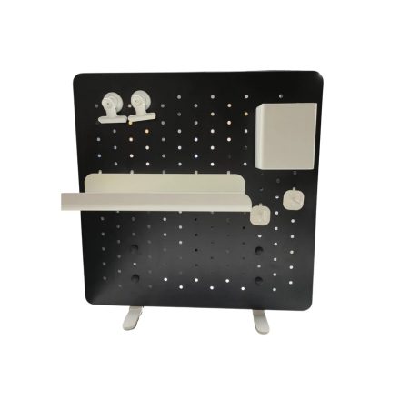 Techsend Pegboard Set Lyukacsos tábla íróasztal rendszerező (2 db, 37x37 cm, csíptethető)