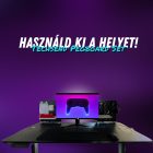 Techsend Pegboard Set Lyukacsos tábla íróasztal rendszerező (2 db, 37x37 cm, csíptethető)