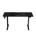 Techsend Electric Adjustable Lifting Desk PEL1460 elektromos állítható magasságú íróasztal (140 x 60 cm) Fekete