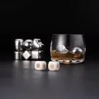 Rozsdamentes Acél Jégkocka 6db