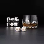 Rozsdamentes Acél Jégkocka 6db