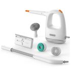 Deerma - Kézi gőztisztító (ZQ01) - 1300W, 100°C gőz, 36g/perc, kefés tartozékok - fehér