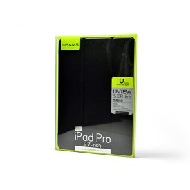   Oldalra nyíló tablet tok iPad Pro 9.7 Usams Uview Smart Cover fekete