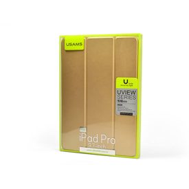  Oldalra nyíló tablet tok iPad Pro 9.7 Usams Uview Smart Cover arany