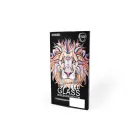 Karc és ütésálló üvegfólia fekete szélekkel iPhone 7/8 5D Colorful Premium