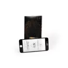 Karc és ütésálló üvegfólia fekete szélekkel iPhone 7/8 5D Colorful Premium