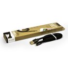 Töltő és adatkábel Lightning csatlakozóval 2A 1 méter Usams SJ086 fekete