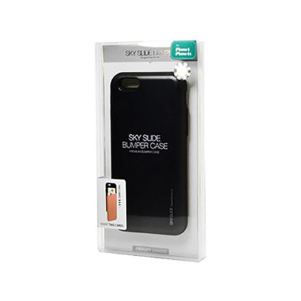 Mercury Sky Slider Bumper iPhone 6/6S Tok fekete