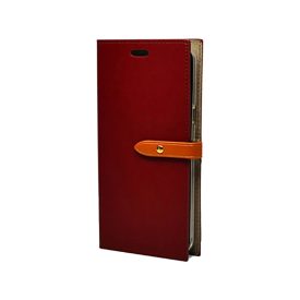   Oldalra nyíló tok Samsung Galaxy S8 Plus G9550 Mercury Romance Diary bordó-barna