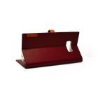 Oldalra nyíló tok Samsung Galaxy S8 Plus G9550 Mercury Romance Diary bordó-barna