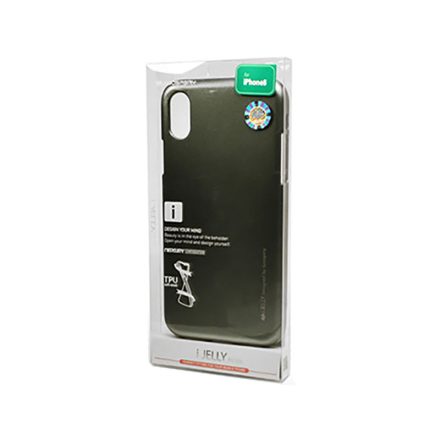 TPU telefontok iPhone X/XS Mercury Goosperry I-Jelly grafit