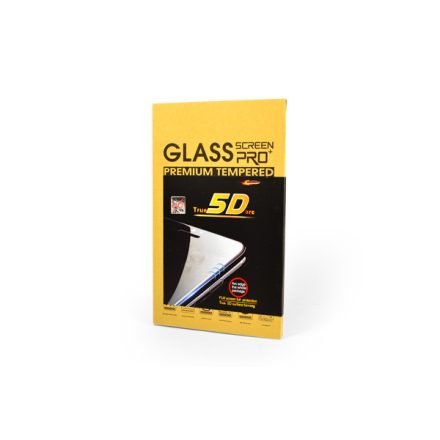 Karc és ütésálló üvegfólia átlátszó szélekkel iPhone 6/6S 5D Colorful Premium