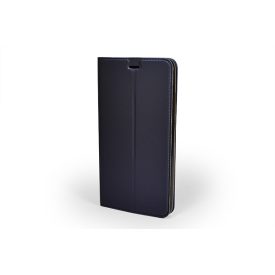   Smart Magnetic Huawei Y7 (2017) oldalra nyíló tok sötétkék