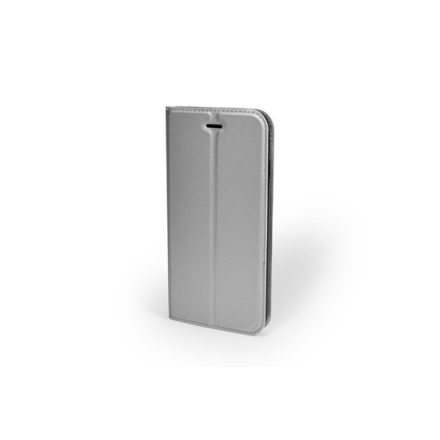 Smart Magnetic iPhone 7/8/SE2 (2020)/SE3 (2022) oldalra nyíló tok ezüst