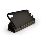 Smart Magnetic iPhone X/XS oldalra nyíló tok grafit