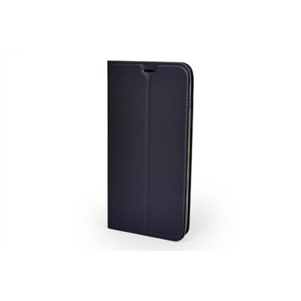 Smart Magnetic iPhone X/XS oldalra nyíló tok sötétkék