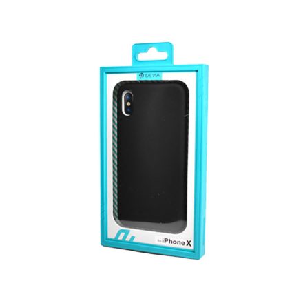 Plexi telefontok iPhone X/XS Devia Ceo 2 fekete