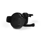 Szellőzőrácsra rögzíthető wireless töltős autós telefontartó