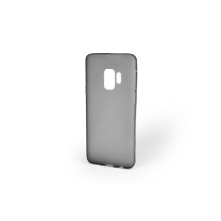 Matt szilikon telefontok Samsung Galaxy S9 fekete