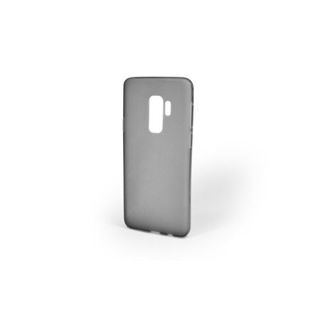 Matt szilikon telefontok Samsung Galaxy S9 Plus fekete