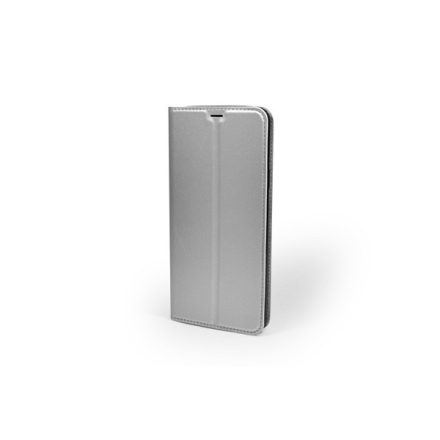 Smart Magnetic Samsung Galaxy S9 Plus oldalra nyíló tok ezüst