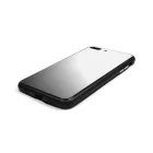 Telefontok üveg hátlappal iPhone 7 Plus/8 Plus fekete keretben