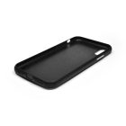 Telefontok üveg hátlappal iPhone X/XS fekete keretben