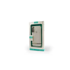Usams Q-Plating iPhone X/XS Plexi Tok Ezüst