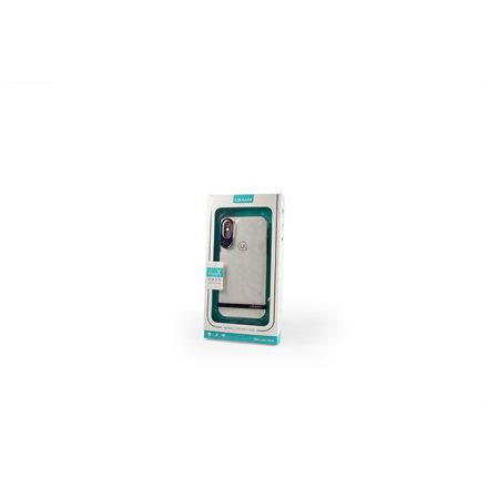 Usams Q-Plating iPhone X/XS Plexi Tok fekete