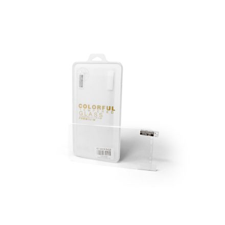 Karc és ütésálló fólia átlátszó szélekkel Samsung Galaxy S9 Pet Nano Slim UV fényre szilárduló ragasztóval