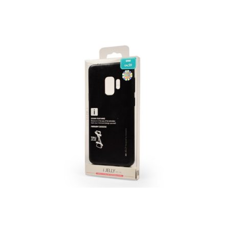 TPU telefontok Samsung Galaxy S9 G960 Mercury Goosperry I-Jelly fekete