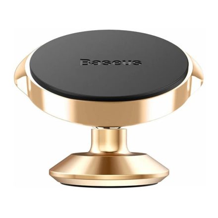 Baseus Small Ears Autós Telefontartó Korong Arany
