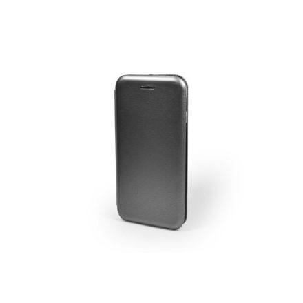 Smart Diva ívelt mágneses oldalra nyíló tok iPhone 7/8/SE2 (2020)/SE3 (2022) grafit