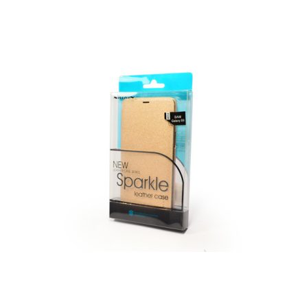 Oldalra nyíló tok Samsung Galaxy S9 G960 Nillkin Sparkle arany