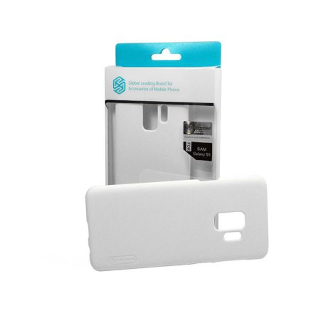 Plexi telefontok Samsung Galaxy S9 G960 Nillkin Frosted Armor (+ átlátszó védőfólia) fehér
