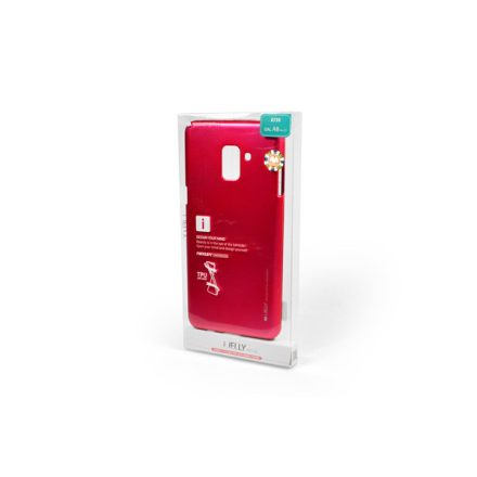 TPU műanyagtok Samsung Galaxy A8 Plus (2018) A730 Mercury Goosperry I-Jelly pink