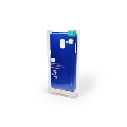 TPU műanyagtok Samsung Galaxy A8 Plus (2018) A730 Mercury Goosperry I-Jelly kék