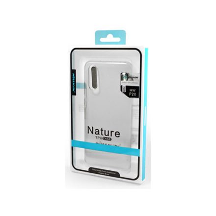 TPU 0,6 mm vastag telefontok Huawei P20 Nillkin Nature fekete
