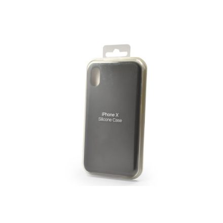 Szilikagél tok iPhone X/XS ACT szürke