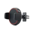 Szellőzőrácsra rögzíthető wireless gyorstöltős autós telefontartó (WX-021)