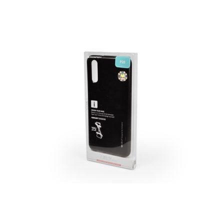 TPU telefontok Huawei P20 Mercury Goosperry I-Jelly fekete