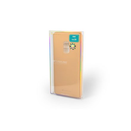 TPU gumis műanyagtok Samsung Galaxy S9 G960 Mercury Soft Feeling drapp