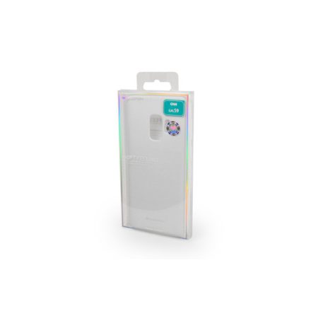 TPU gumis műanyagtok Samsung Galaxy S9 G960 Mercury Soft Feeling fehér