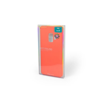 TPU gumis műanyagtok Samsung Galaxy S9 G960 Mercury Soft Feeling pink
