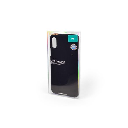 Mercury Soft Feeling iPhone X/XS TPU Tok Kék