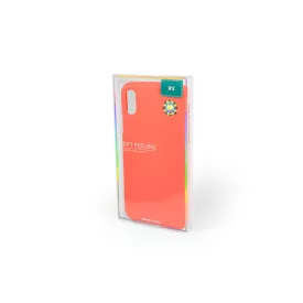 TPU telefontok iPhone X/XS Mercury Soft Feeling pink