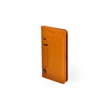 Card Holder Mágneses Bőrtok iPhone 6/6S Barna